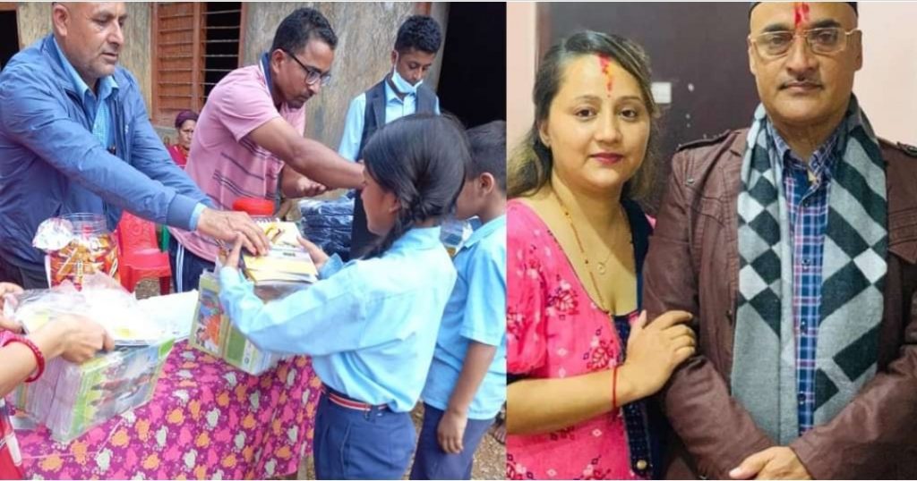 मुसिकोट नगरपालिका ७ वामी टारका होमनाथ सापकोटाले विद्यार्थीहरुलाइ पोशाक र शैक्षिक सामाग्री दिएर मनाए जन्मदिन