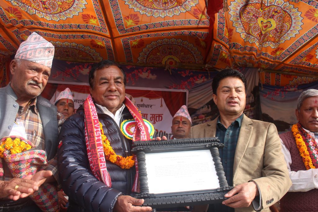गुल्मीमा खरका छाना मुक्त गर्ने दोस्रोमा मदाने गाउँपालिका