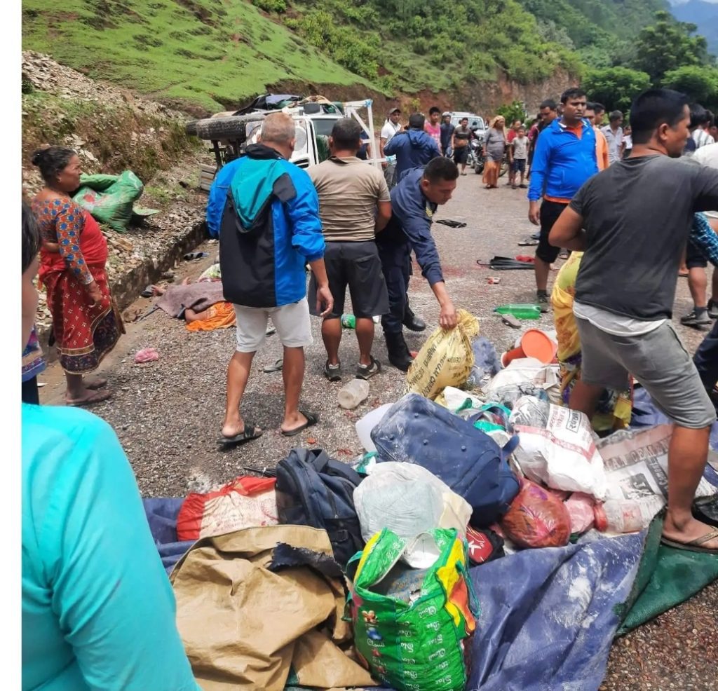 प्युठान जीप दुर्घटना ज्यान गुमाउनेको संख्या ३ पुग्यो