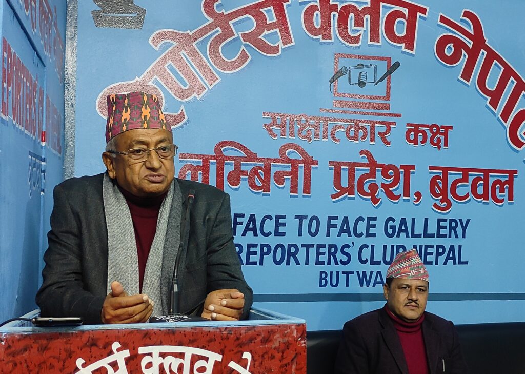 ओलीले आफ्नो स्वार्थ पुरा गरेपछि प्रचण्डलाई धोका दिन्छन् : पूर्वराजदुत उपाध्याय