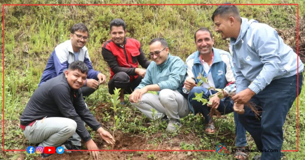 मदन जयन्तीको अबसरमा प्रेस चौतारी गुल्मीद्वारा वृक्षरोपण