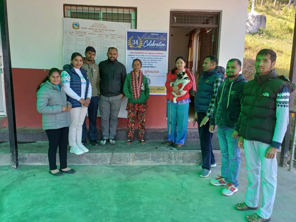 नेपाल पाराभेटेरिनरी एण्ड लाइभस्टक एशोसिएसनको अवसरमा सेवाग्राही सम्मान